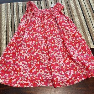 Floral Red Kids dress